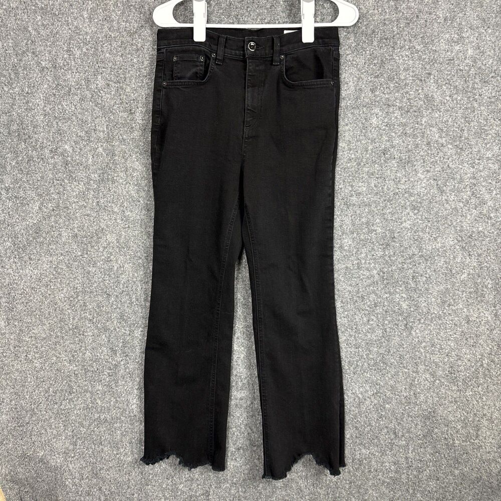 rag & bone Blynn Jeans Womens Size 28 Black Ankle